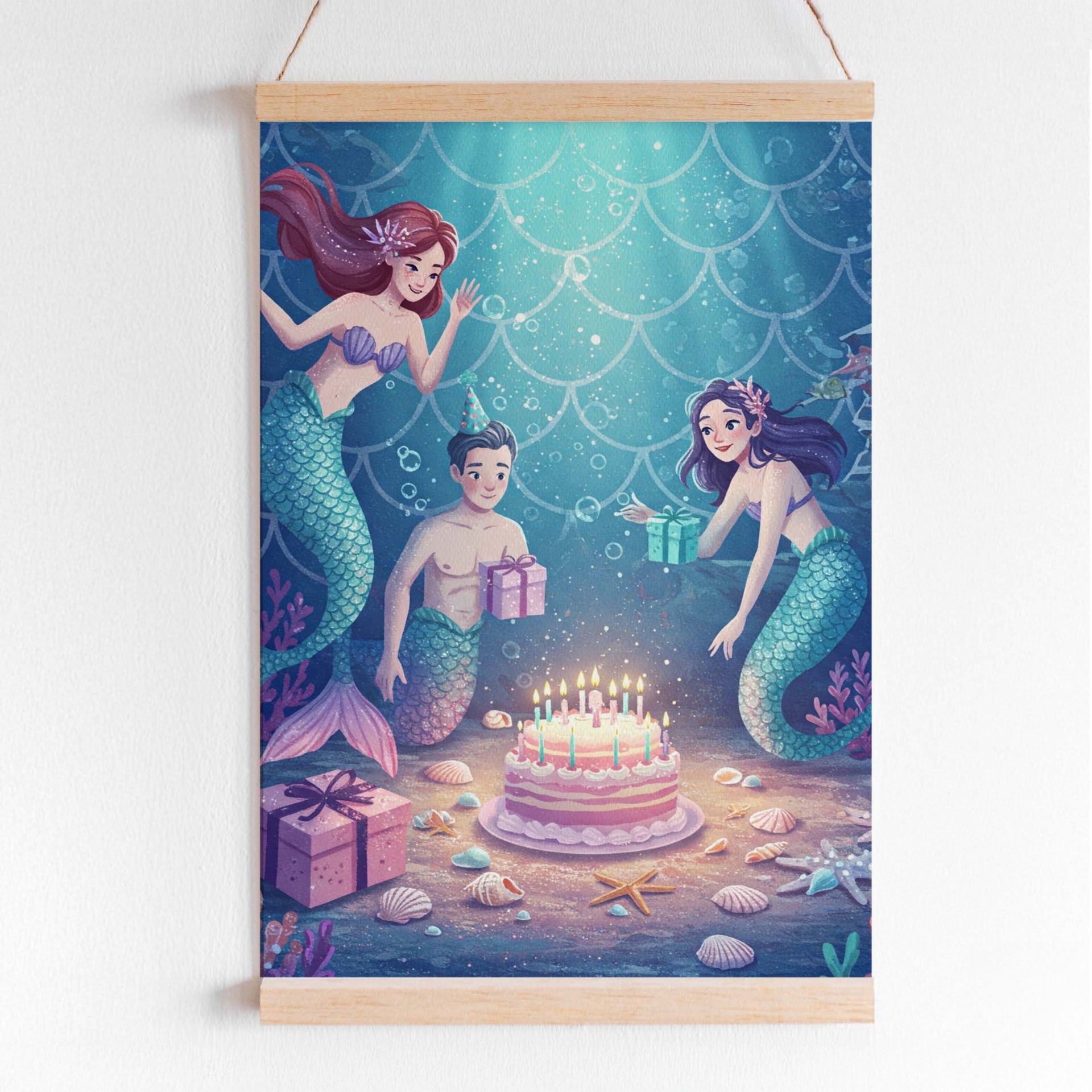 Affiche Anniversaire Sirènes