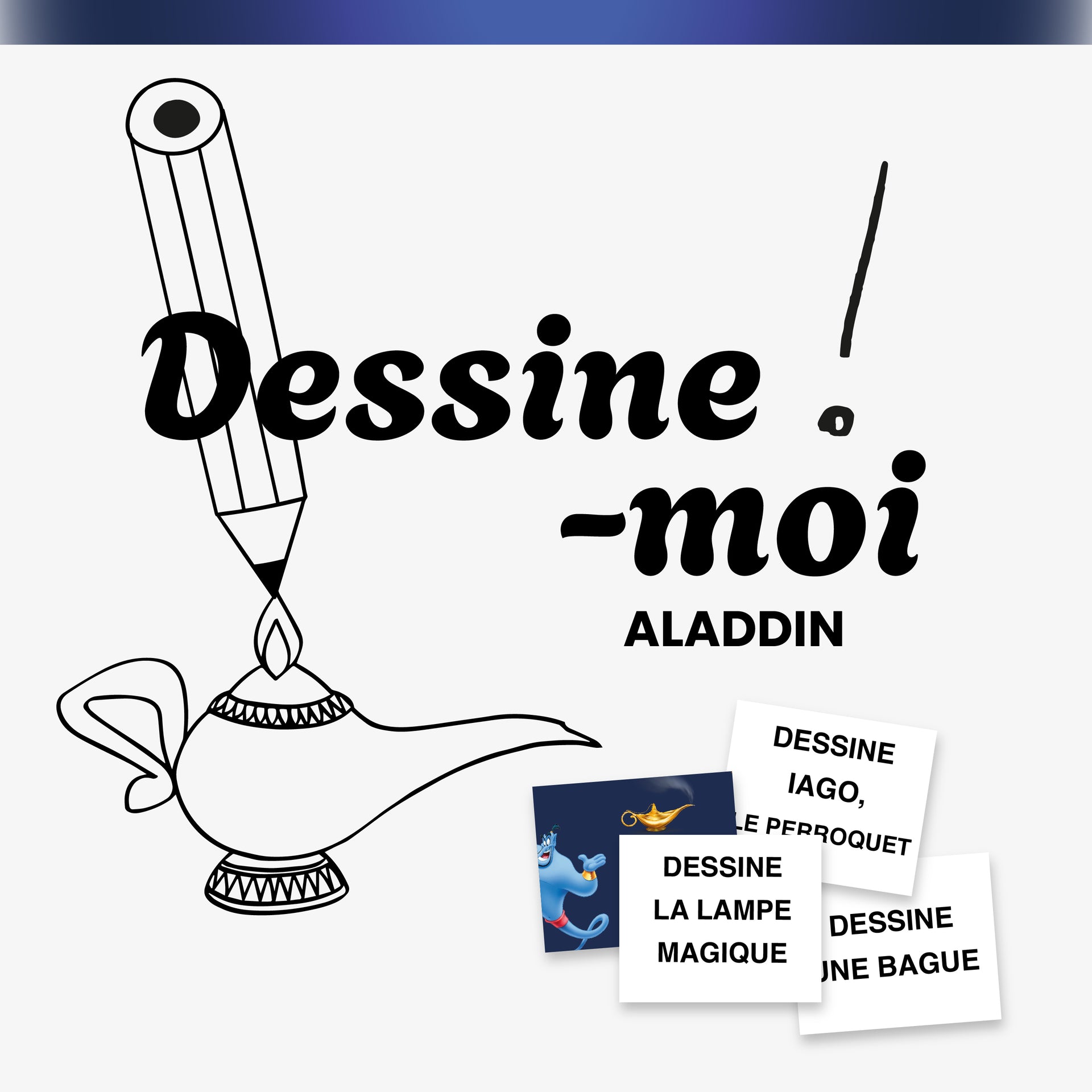 Jeu Dessine-moi - Aladdin