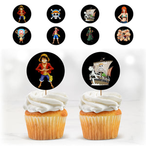 Cupcake Toppers - One Piece