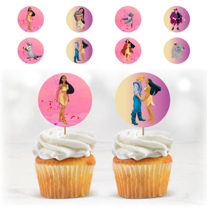 Cupcake Toppers - Pocahontas