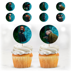 Cupcake Toppers - Rebelle