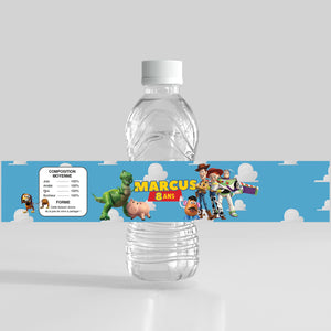 Etiquette bouteille personnalisable - Toy Story